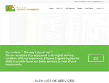 Tablet Screenshot of fillipace.com